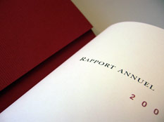 Banque de Dpts et de Gestion:  dition du rapport annuel