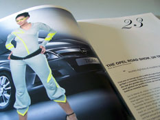 Blandice: The Opel Road Show, un trac glamour
