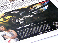 Honda Motorcycles: vous montez? 