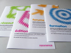 Rezonance: nouvelle charte graphique