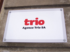 Trio:  nouvelle raison sociale, nouvelle charte graphique