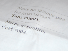 La nouvelle campagne BDG accorde le verbe  lactualit