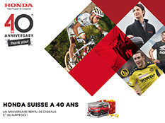 Communication tout-terrain pour Honda Suisse 