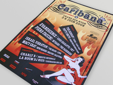 Affiche du Caribana: un graphiste de L'Agence Trio remporte le concours 2008