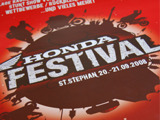 LAgence Trio roule pour le Honda Festival! 